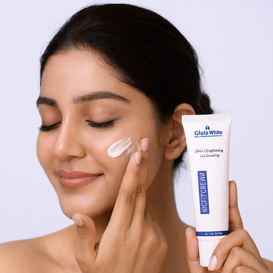 12 . 12 Mega sale offer Gluta white night cream radiant skin 55% off